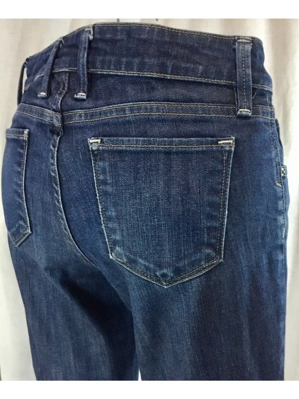 Y2K Banana Republic Jeans Women 2 Urban Boot Cut Flare Indie Western Denim VTG - Picture 3 of 9